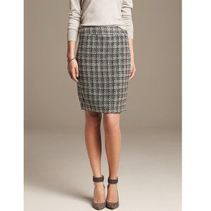 NWOT Banana Republic Tweed Pencil Skirt
